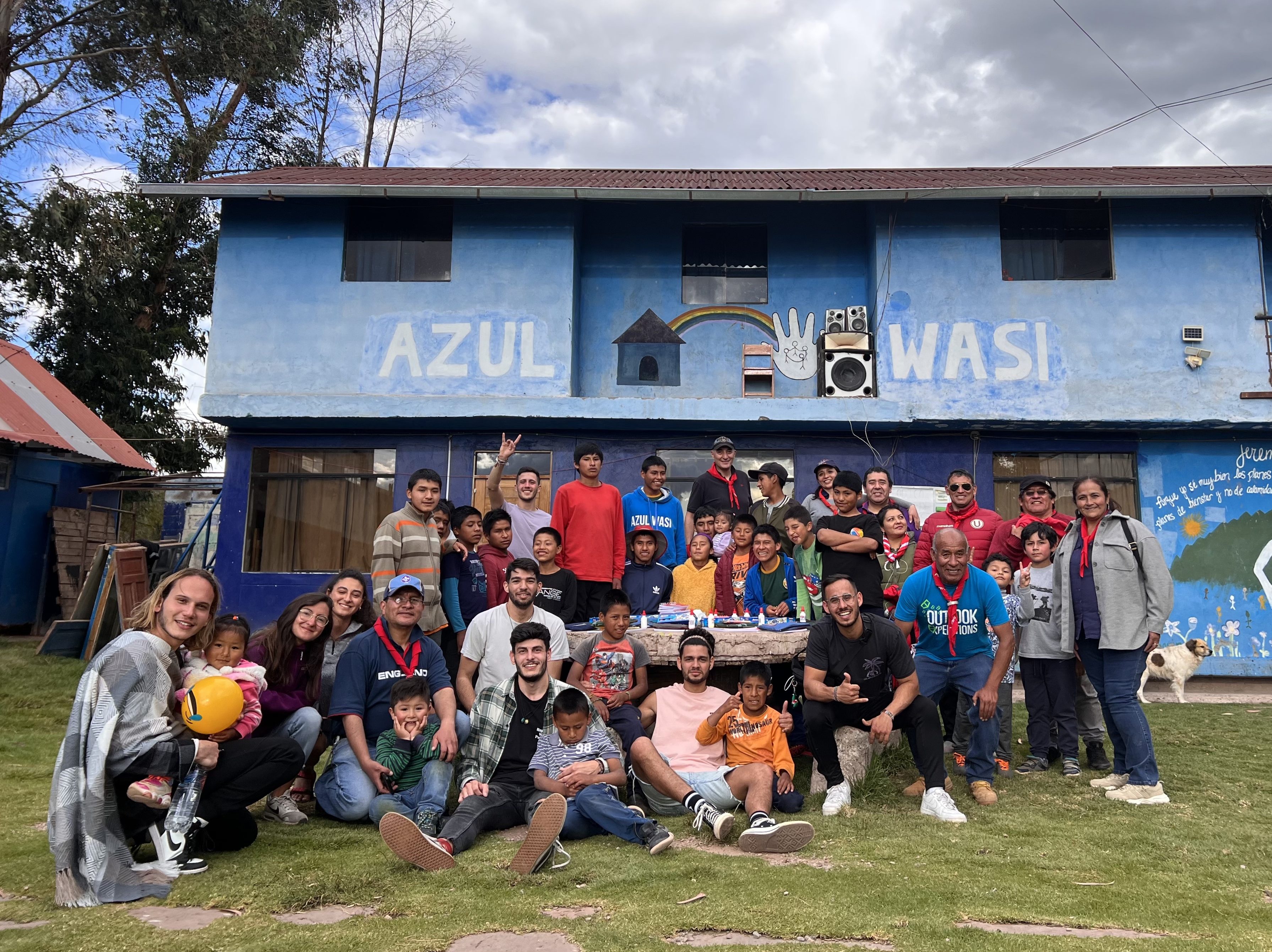 La maison Azul Wasi à Oropesa