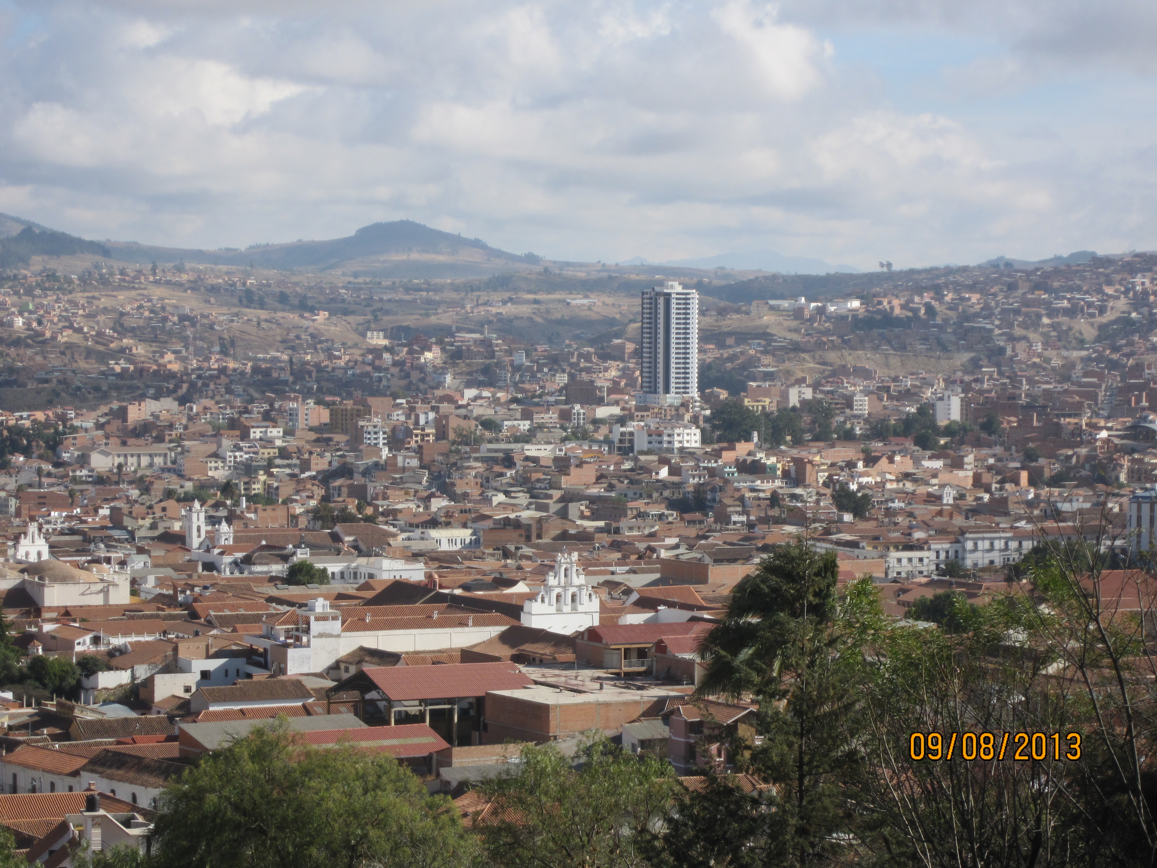 Sucre – Vol à La Paz