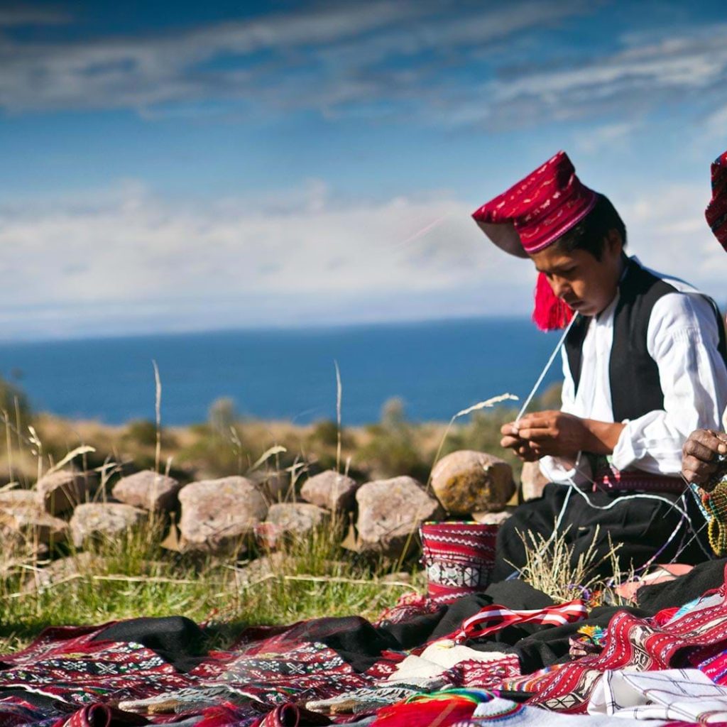 Île taquile artisan titicaca